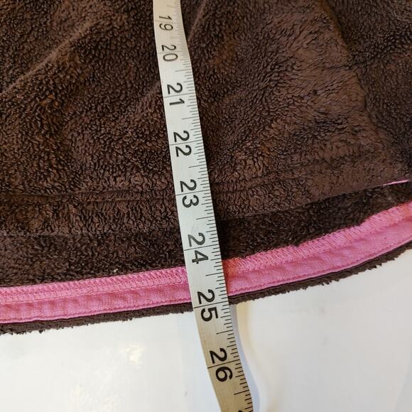 The North Face Brown Fuzzy Plush Quarter Zip Pullover Size Medium - Picture 5 of 9